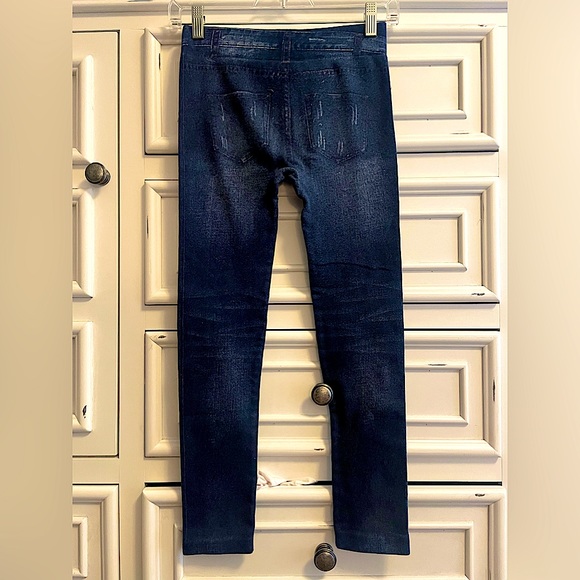 **Buy 4 Get 1 Free. $5 items only!  Women’s Jean-Like Leggings - Picture 2 of 2